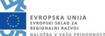 Evropskega sklada za regionalni razvoj